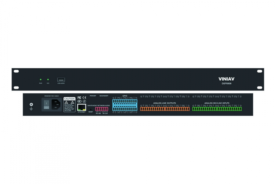 VINIAV DSP系列數字音頻處理器